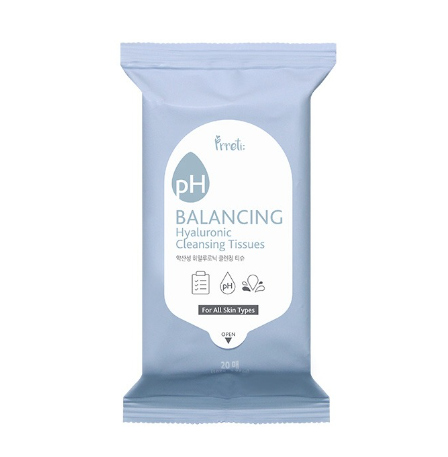 PH Balancing Hyaluronic Cleansing Tissues