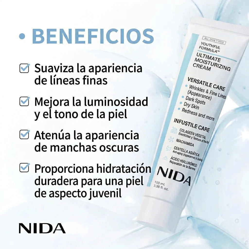 Nida Ultimate Moisturizing Cream - 100ml