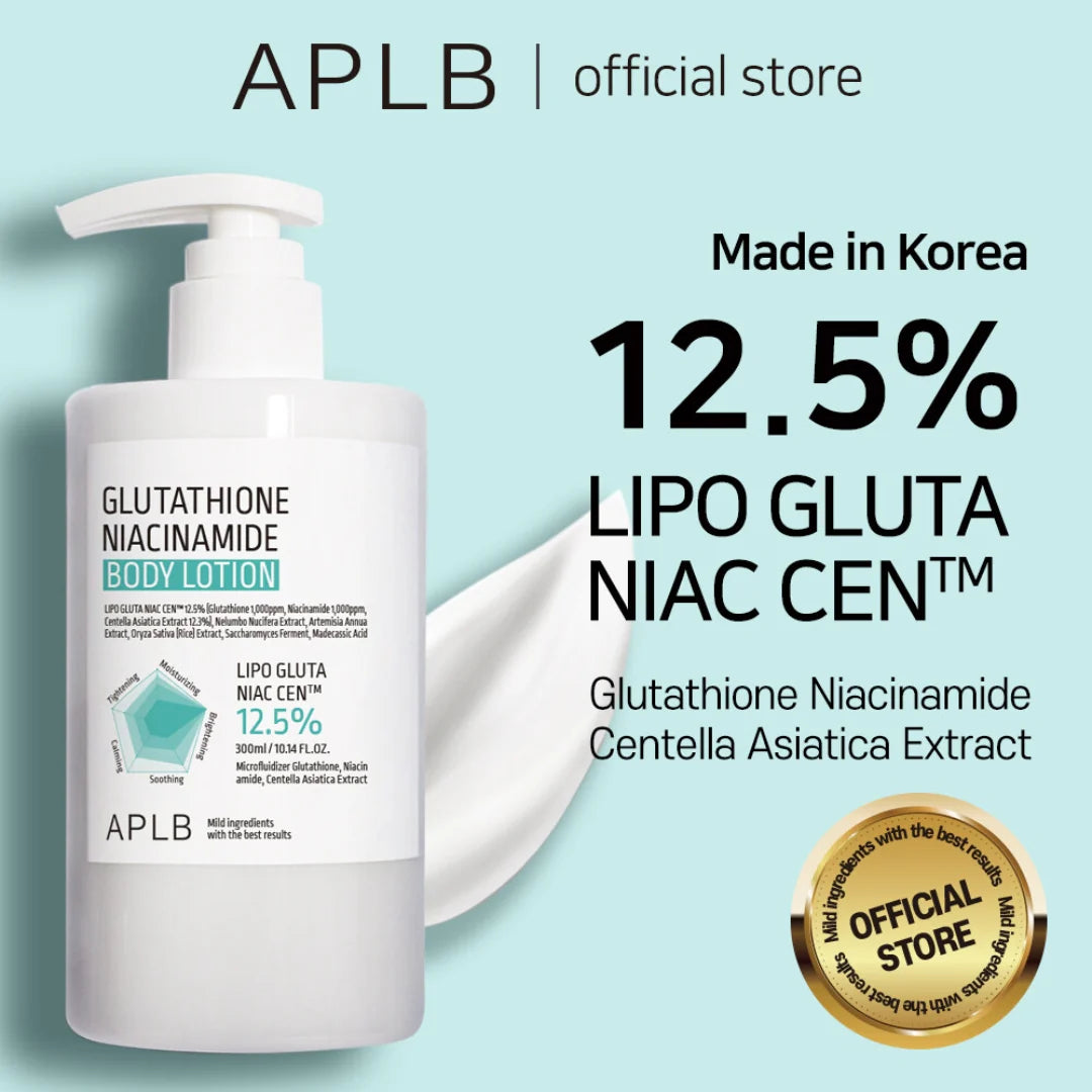 Glutathione Niacinamide Body Lotion - 300ML | APLB