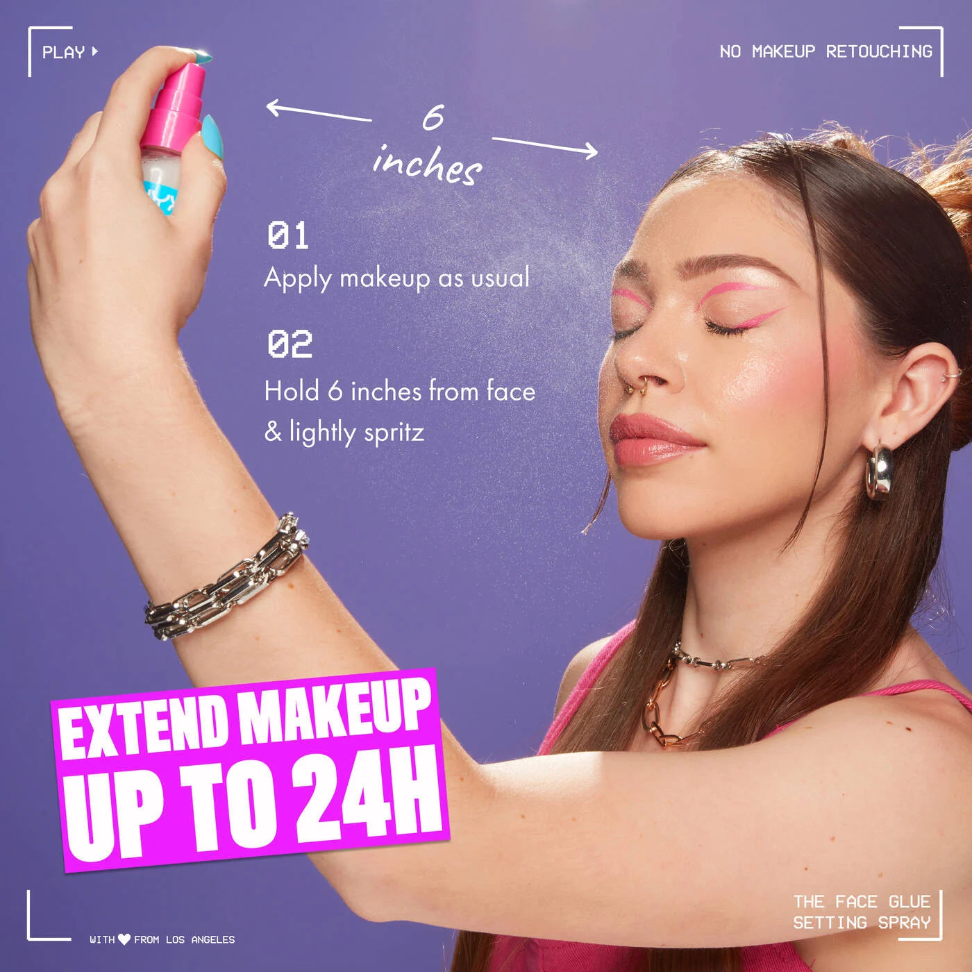 THE FACE GLUE SETTING SPRAY - NYX