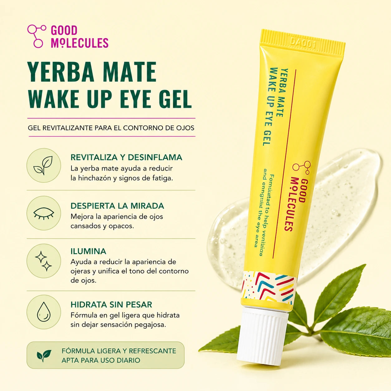 Yerba Mate Eye Gel | Good Molecules