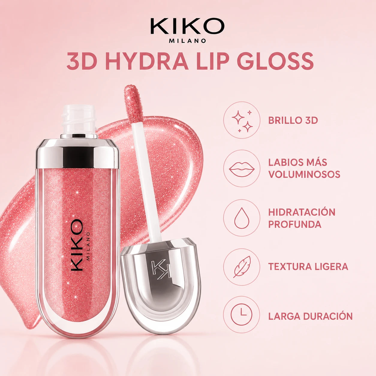 Kiko Milano 3D Hydra Lip Gloss