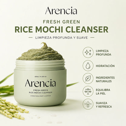 Fresh Green Rice Mochi Cleanser