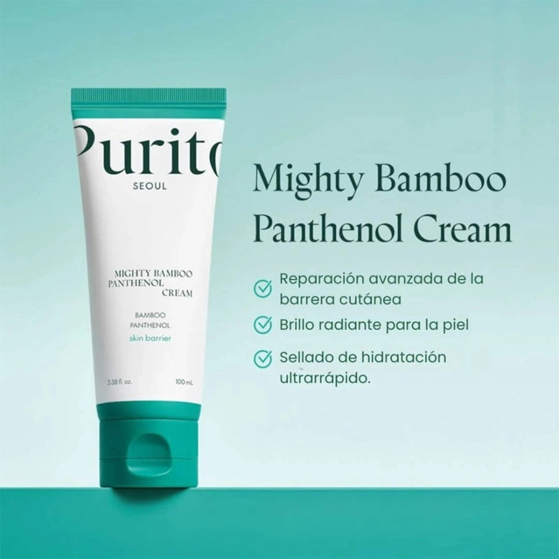 MIGHTY BAMBOO PANTHENOL CREAM 100ml - Purito