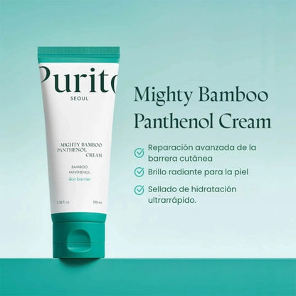 MIGHTY BAMBOO PANTHENOL CREAM 100ml - Purito