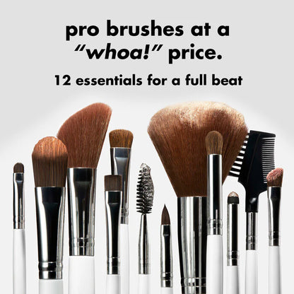 Professional Set of 12 Makeup Brushes | ELF