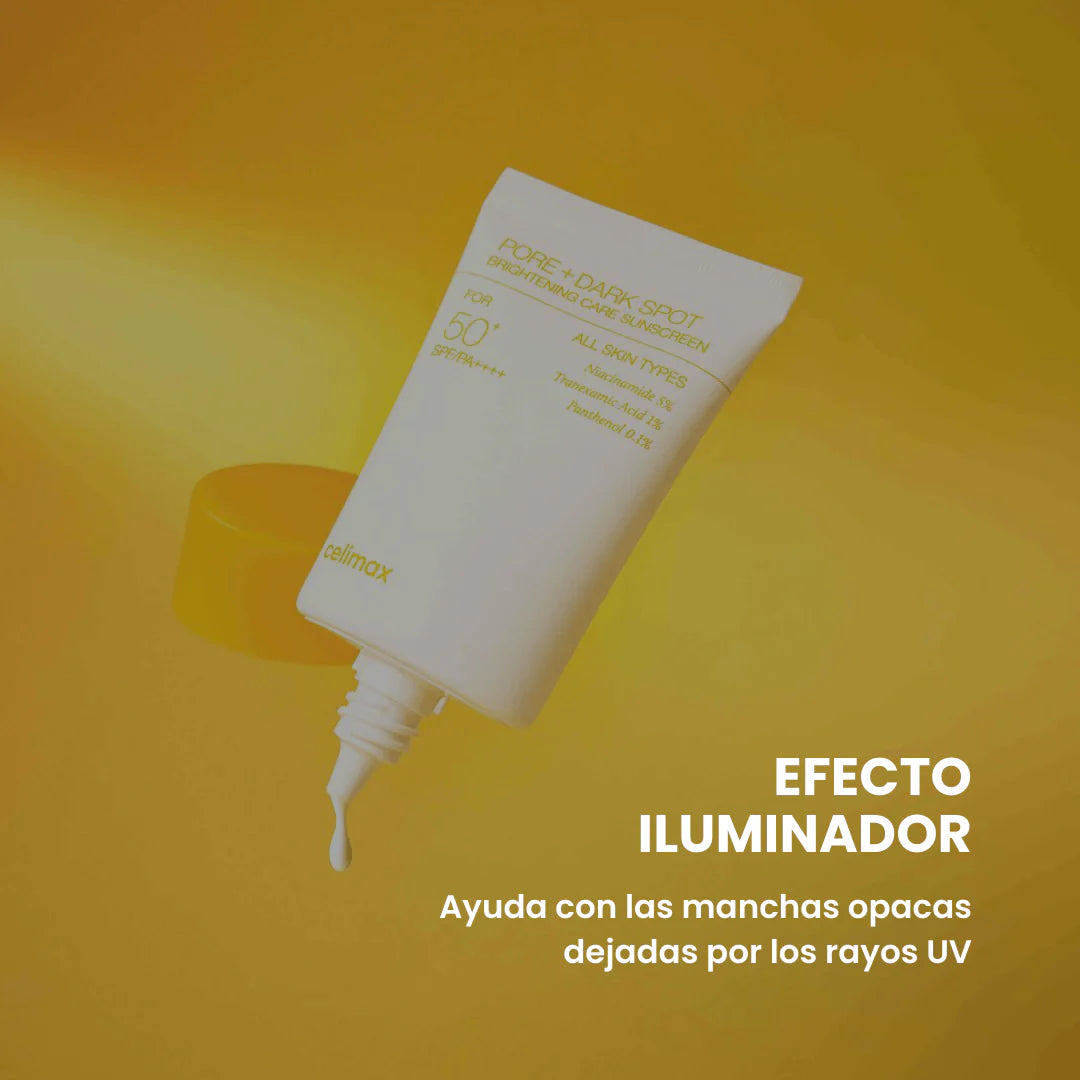 Pore + Dark Spot Brightening Care Sunscreen - 50ML | Celimax