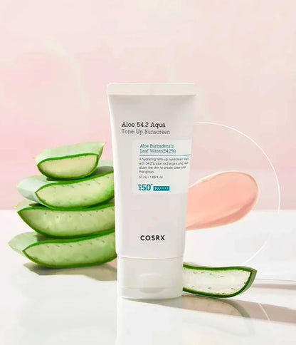 Aloe 54.2 Aque Tone Up Sunscreen