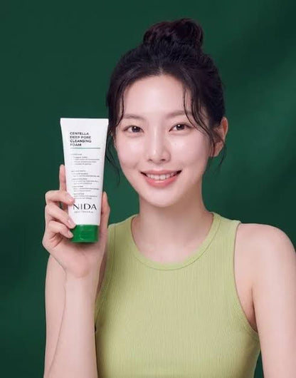 NIDA Centella Deep Pore Cleansing Foam - 120ml