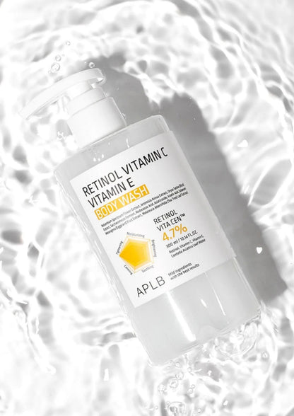 Retinol Vitamina C Vitamina E - Body Wash 500ml | APLB
