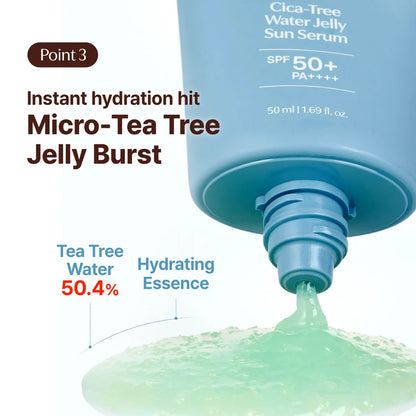 Cica-Tree Water Jelly Sun Serum - 50ml