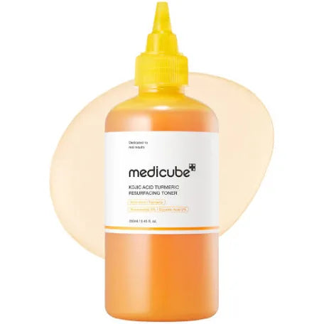 Medicube Kojic Acid Turmeric Resurfacing Toner - 250ml