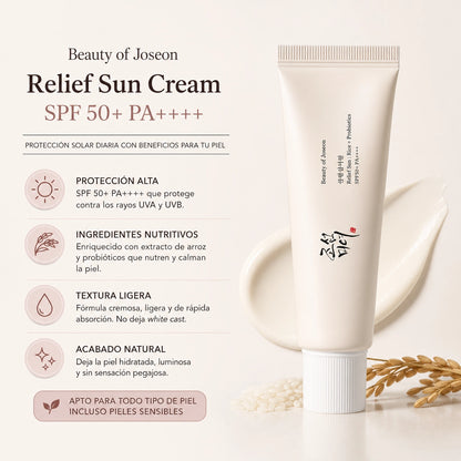Relief Sun Cream SPF 50+ PA++++ | Beauty of Joseon