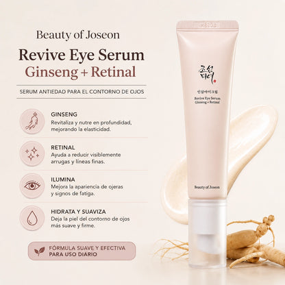 Revive Eye Serum Ginseng + Retinal - 30ml | Beauty of Joseon