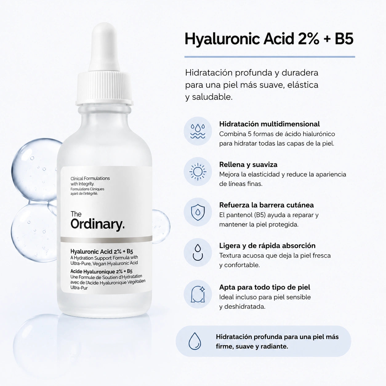 Hyaluronic Acid 2% + B5 - 30ml | The Ordinary