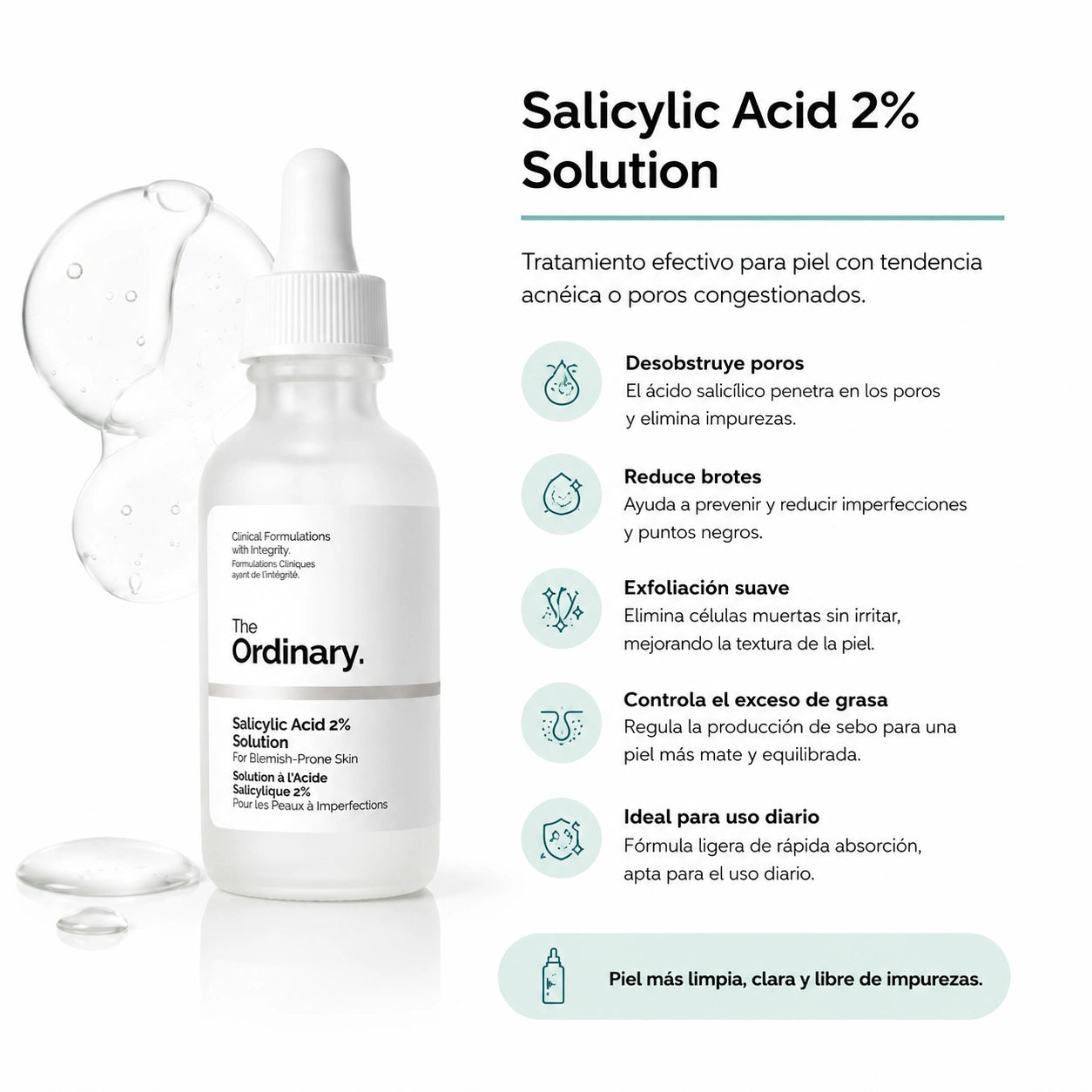 Salicylic Acid 2% - 30ml | The Ordinary